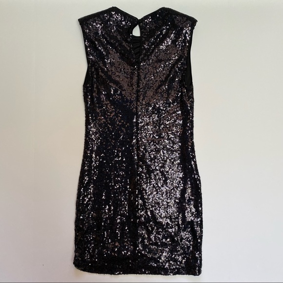 Forever 21 Sequin Bodycon Mini Dress: size small - Picture 2 of 5